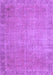 Machine Washable Persian Purple Traditional Area Rugs, wshtr3587pur