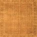 Serging Thickness of Persian Orange Traditional Rug, tr3587org
