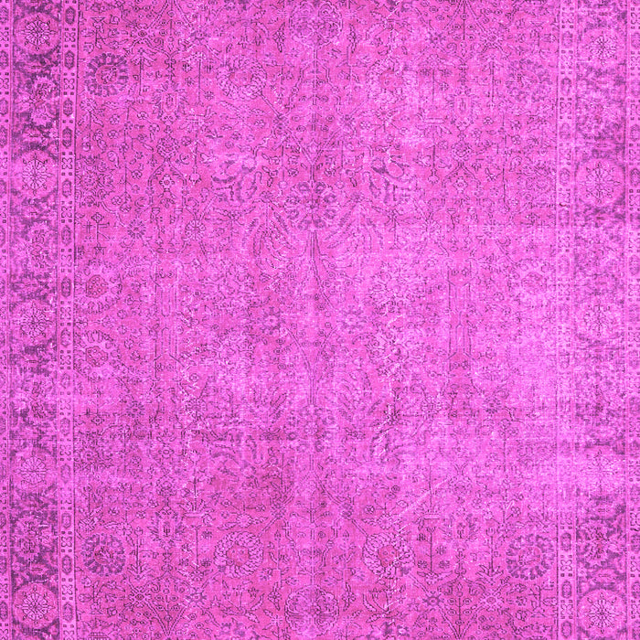 Machine Washable Persian Pink Traditional Rug, wshtr3587pnk