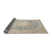 Sideview of Traditional Desert Sand Beige Persian Rug, tr3588