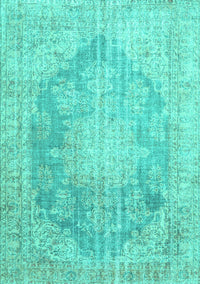 Persian Turquoise Traditional Rug, tr3588turq