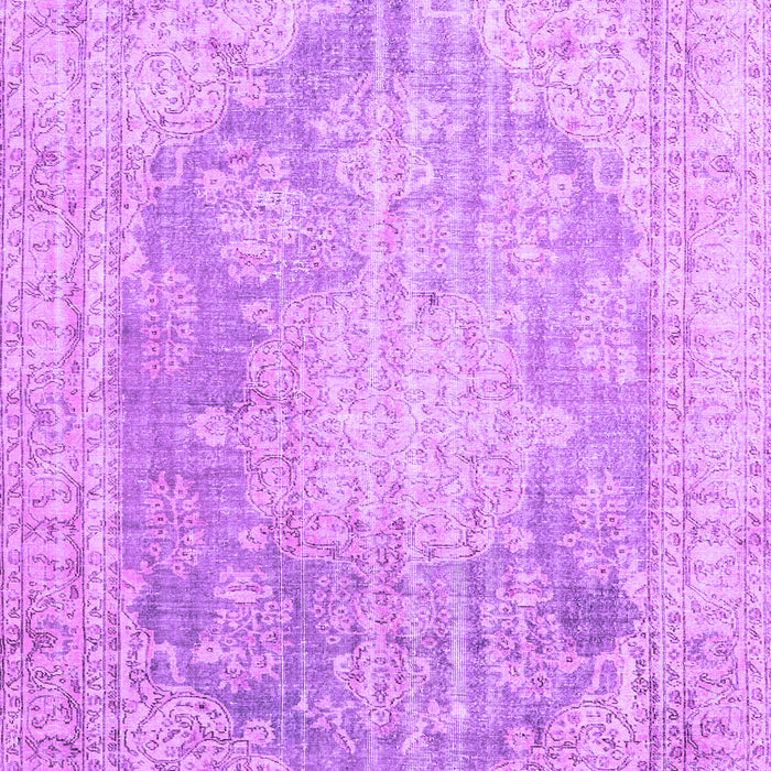 Machine Washable Persian Purple Traditional Area Rugs, wshtr3588pur