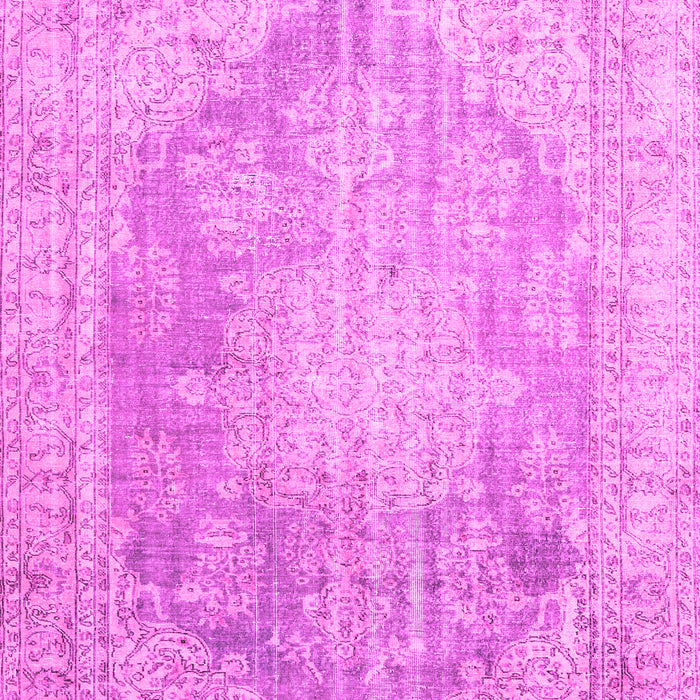 Machine Washable Persian Pink Traditional Rug, wshtr3588pnk