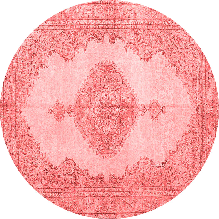 Machine Washable Persian Red Traditional Rug, wshtr3589red