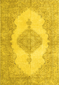 Persian Yellow Traditional Rug, tr3589yw