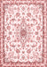 Medallion Red Traditional Area Rugs