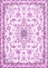 Medallion Pink Traditional Rug, tr358pnk