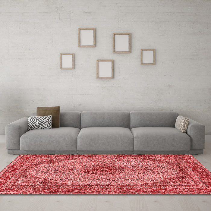 Traditional Red Washable Rugs