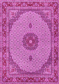 Medallion Pink Traditional Rug, tr3590pnk