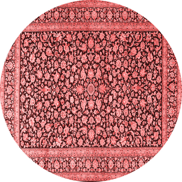 Machine Washable Persian Red Traditional Rug, wshtr3591red