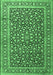Persian Emerald Green Traditional Rug, tr3591emgrn