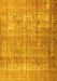 Persian Yellow Traditional Rug, tr3592yw