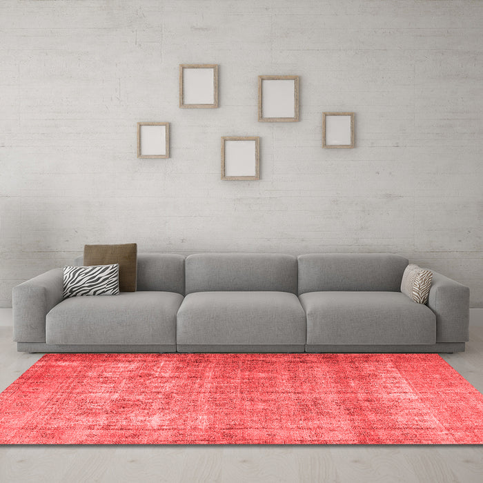 Traditional Red Washable Rugs