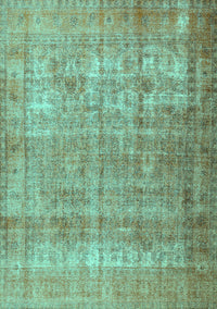 Persian Turquoise Traditional Rug, tr3592turq