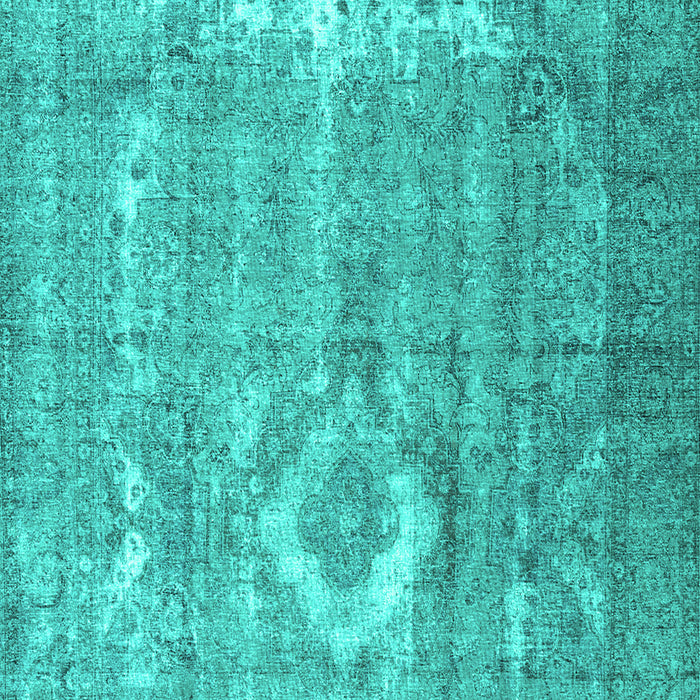 Persian Turquoise Traditional Rug, tr3593turq