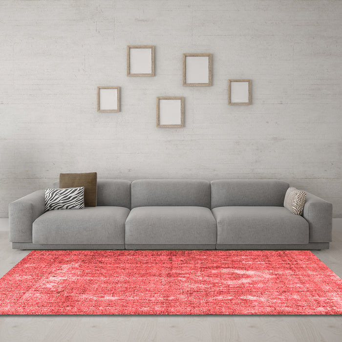 Traditional Red Washable Rugs