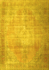 Persian Yellow Traditional Rug, tr3594yw