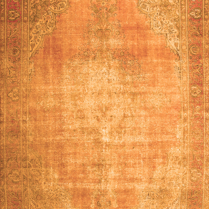 Persian Orange Traditional Rug, tr3594org