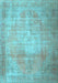 Persian Light Blue Traditional Rug, tr3594lblu