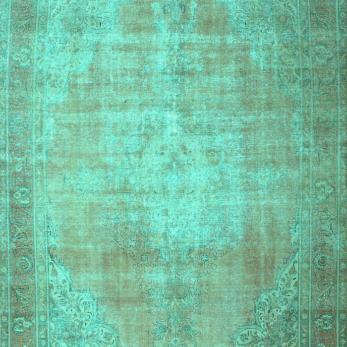Persian Turquoise Traditional Rug, tr3594turq