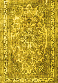 Persian Yellow Traditional Rug, tr3595yw