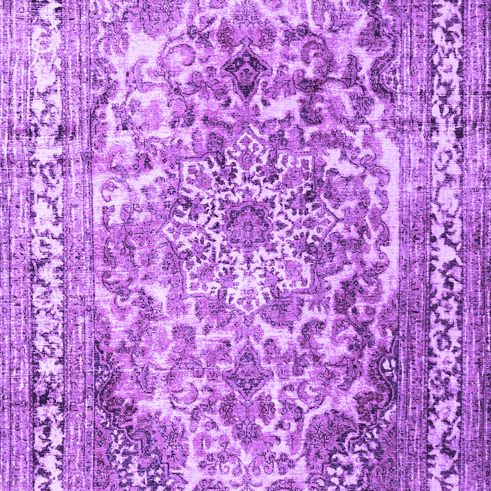 Machine Washable Persian Purple Traditional Area Rugs, wshtr3595pur