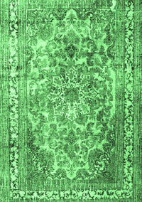 Persian Emerald Green Traditional Rug, tr3595emgrn