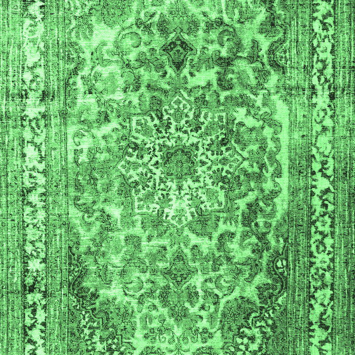 Persian Emerald Green Traditional Rug, tr3595emgrn