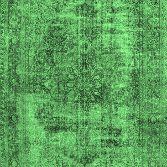 Persian Emerald Green Traditional Rug, tr3596emgrn