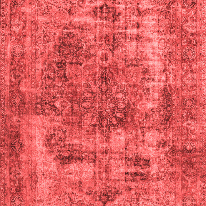 Machine Washable Persian Red Traditional Rug, wshtr3596red