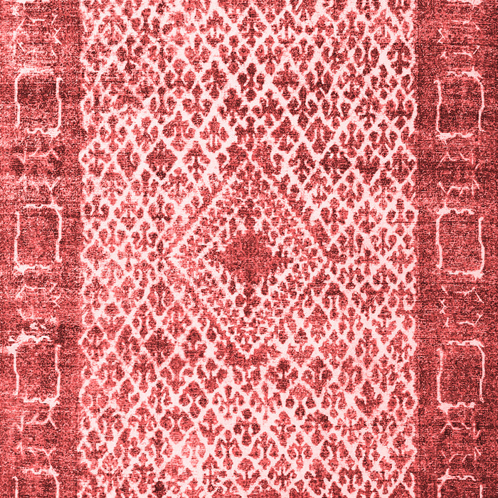 Machine Washable Persian Red Traditional Rug, wshtr3597red