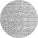 Machine Washable Persian Gray Traditional Rug, wshtr3598gry