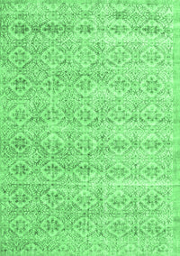 Persian Emerald Green Traditional Rug, tr3598emgrn