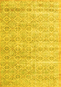 Persian Yellow Traditional Rug, tr3598yw