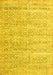 Persian Yellow Traditional Rug, tr3598yw