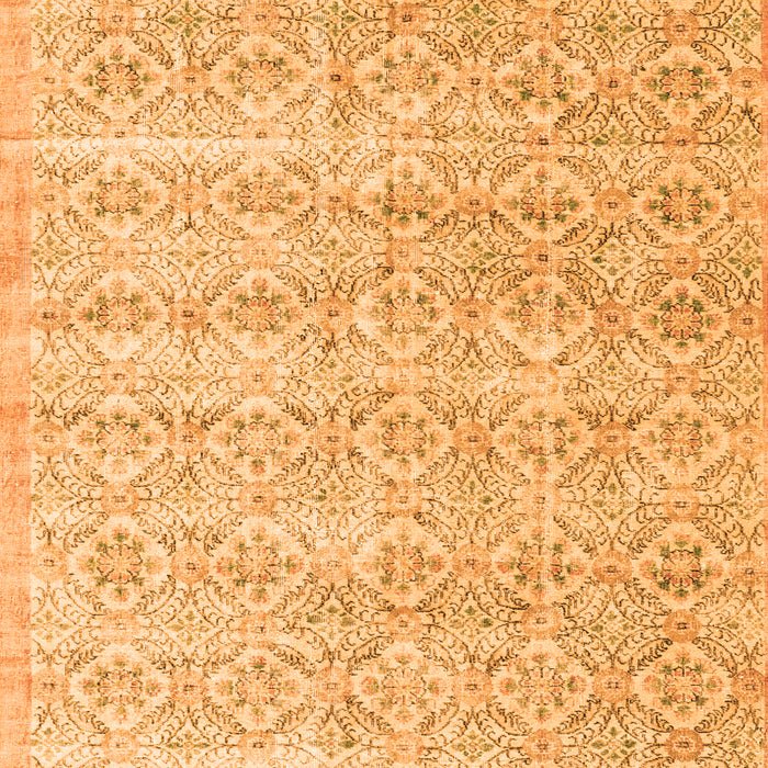 Persian Orange Traditional Rug, tr3598org