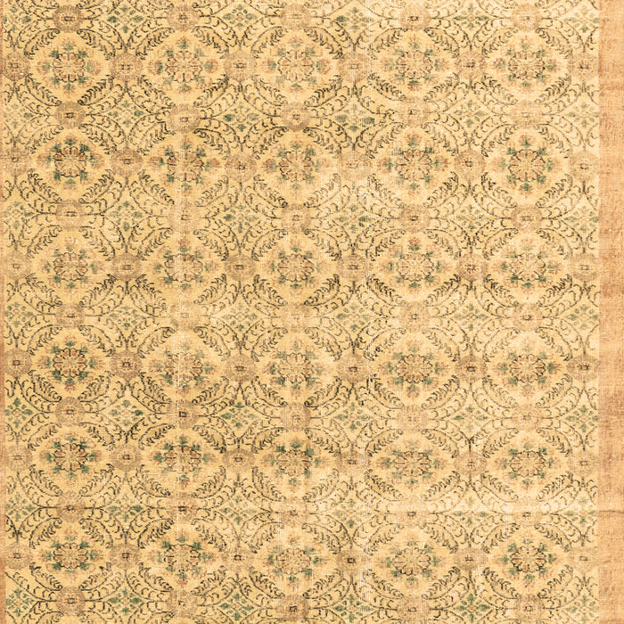 Machine Washable Persian Brown Traditional Rug, wshtr3598brn