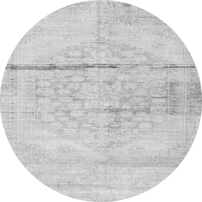 Square Persian Gray Traditional Rug, tr3599gry
