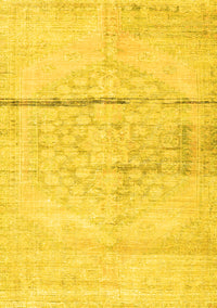 Persian Yellow Traditional Rug, tr3599yw