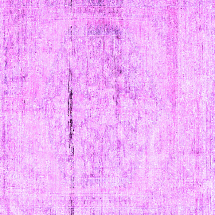 Square Persian Purple Traditional Rug, tr3599pur