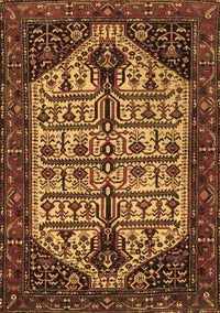 Persian Brown Traditional Rug, tr35brn