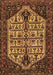 Persian Brown Traditional Rug, tr35brn