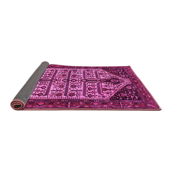 Sideview of Persian Pink Traditional Rug, tr35pnk