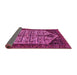 Sideview of Persian Pink Traditional Rug, tr35pnk