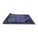 Sideview of Persian Blue Traditional Rug, tr35blu