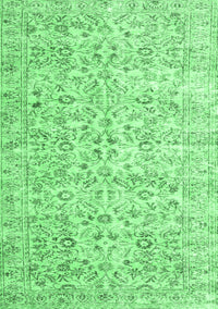 Persian Emerald Green Traditional Rug, tr3600emgrn