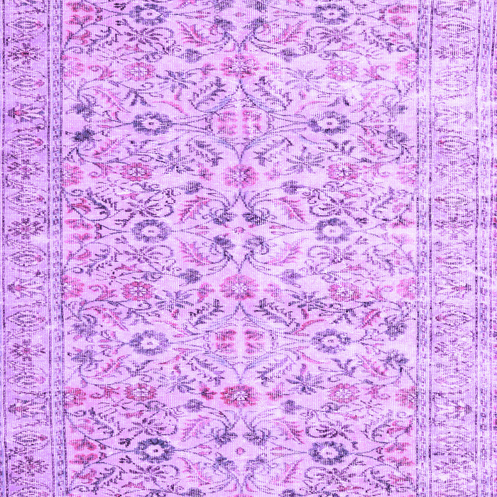 Machine Washable Persian Purple Traditional Area Rugs, wshtr3600pur