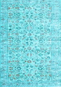 Persian Light Blue Traditional Rug, tr3600lblu