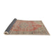 Sideview of Traditional Rust Pink Persian Rug, tr3601