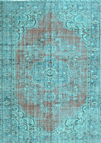 Persian Light Blue Traditional Rug, tr3601lblu